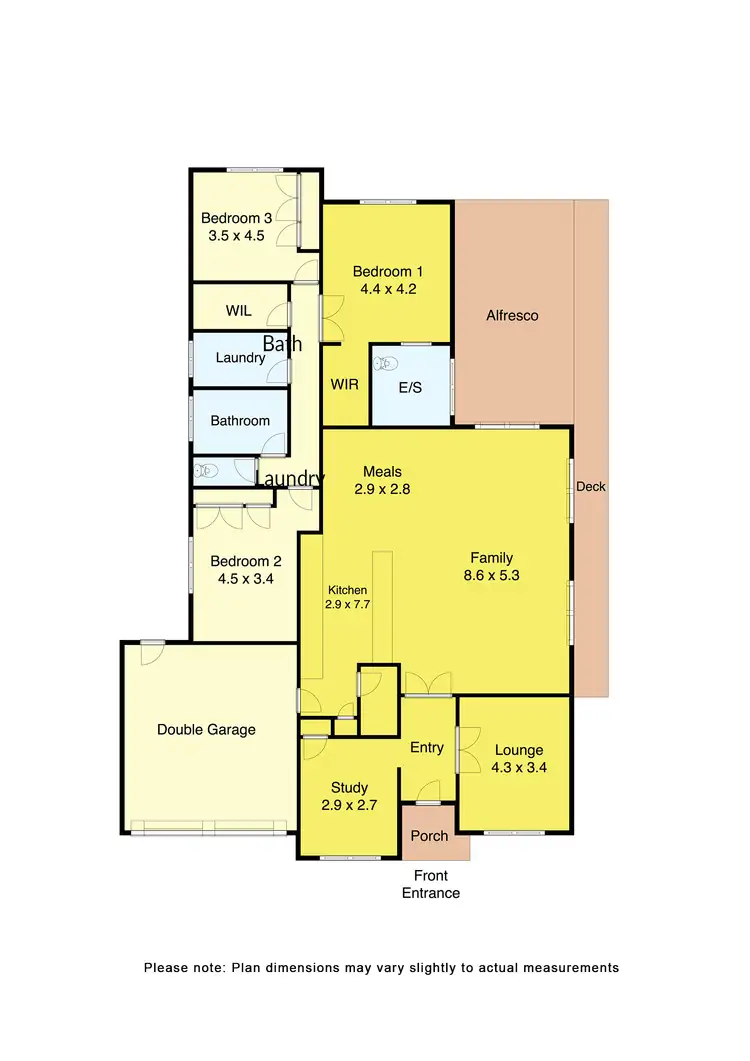 Floorplan of Homely rural property listing, 20 Grenville Drive, Garibaldi VIC 3352