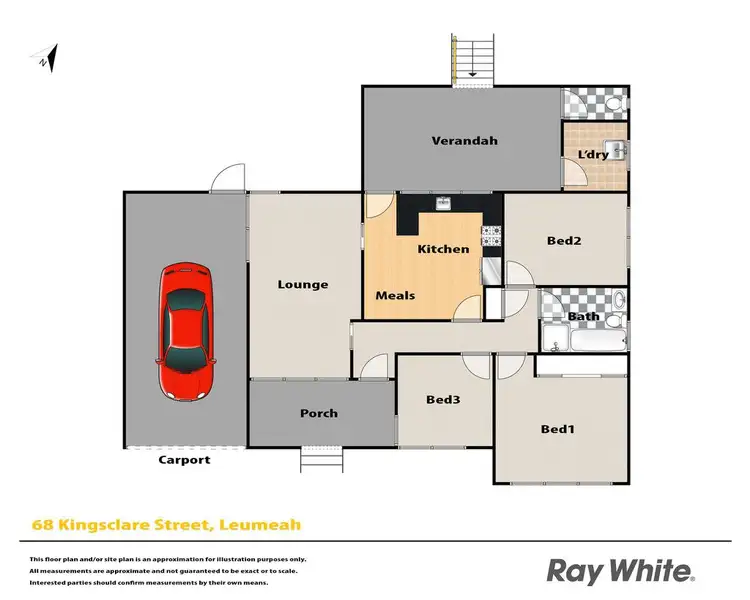 Floorplan of Homely house listing, 68 Kingsclare Street, Leumeah NSW 2560