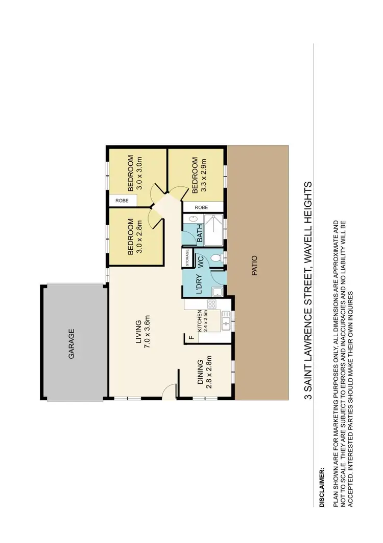 Floorplan of Homely house listing, 3 Saint Lawrence Street, Wavell Heights QLD 4012