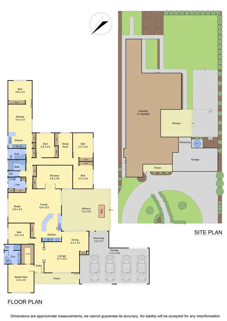 Floorplan of Homely house listing, 8 Hume Drive, Lysterfield VIC 3156