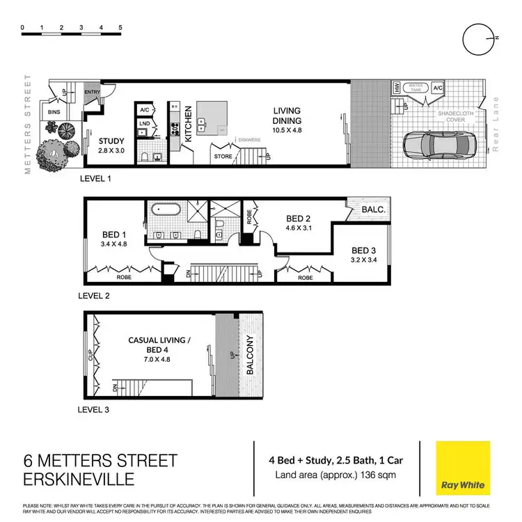 Floorplan of Homely house listing, 6 Metters Street, Erskineville NSW 2043
