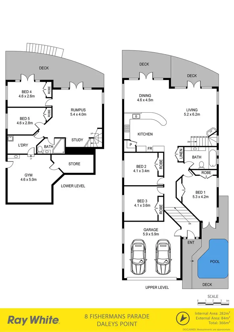 Floorplan of Homely house listing, 8 Fishermans Parade, Daleys Point NSW 2257
