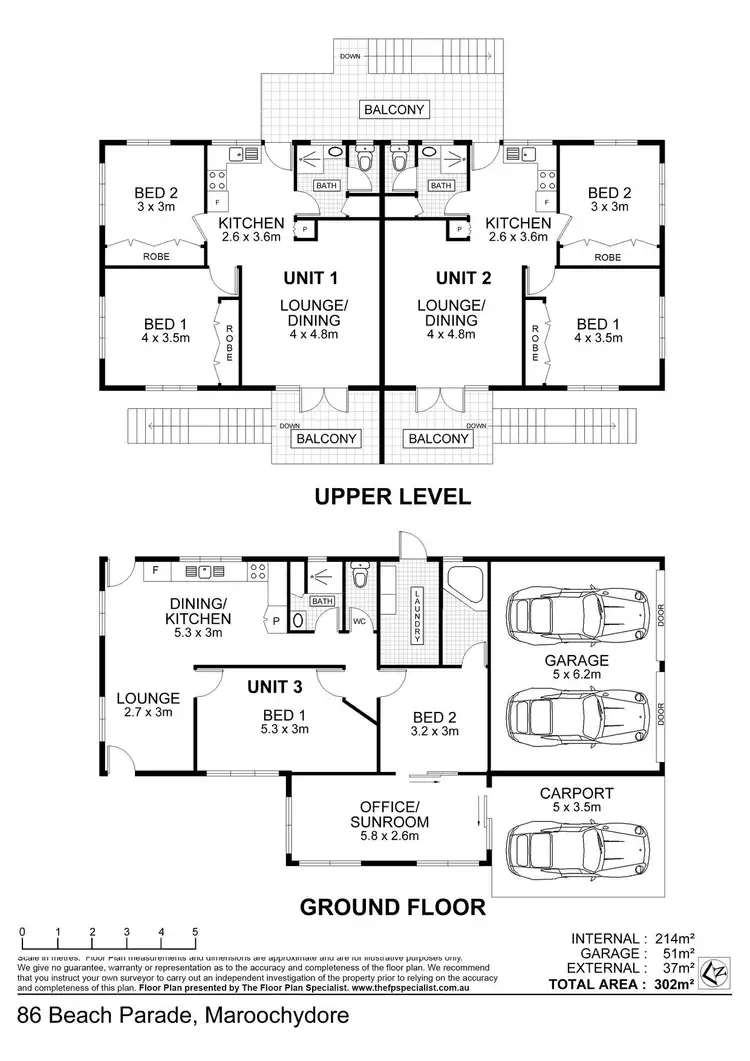 Floorplan of Homely house listing, 86 Beach Parade, Maroochydore QLD 4558