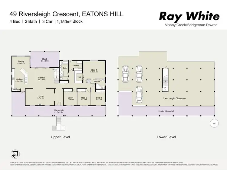 Floorplan of Homely house listing, 49 Riversleigh Crescent, Eatons Hill QLD 4037