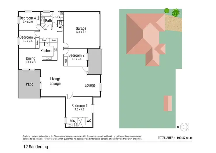 Floorplan of Homely house listing, 12 Sanderling Circuit, Kelso QLD 4815