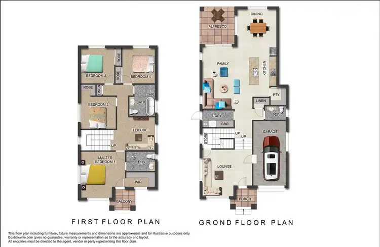 Floorplan of Homely house listing, 18A Lorikeet Avenue, Ingleburn NSW 2565