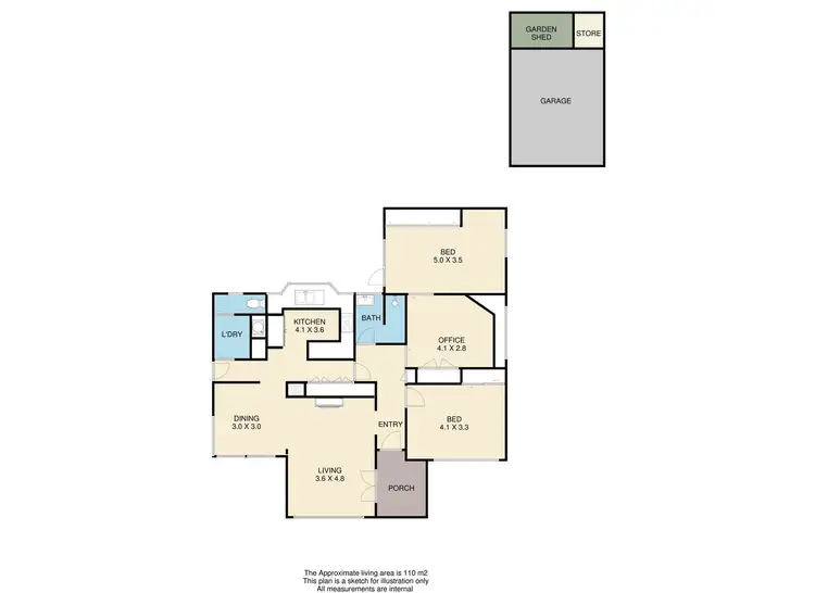 Floorplan of Homely house listing, 20 McGill Street, Benalla VIC 3672