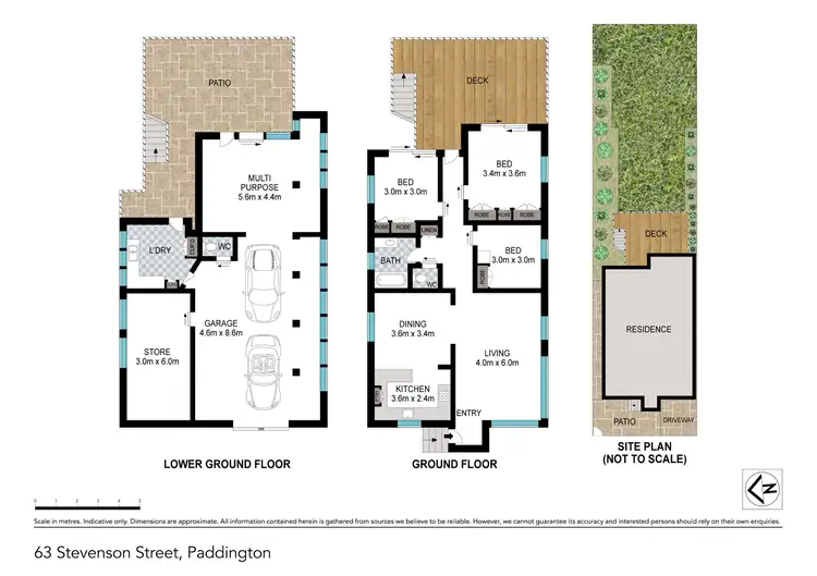 Floorplan of Homely house listing, 63 Stevenson Street, Paddington QLD 4064