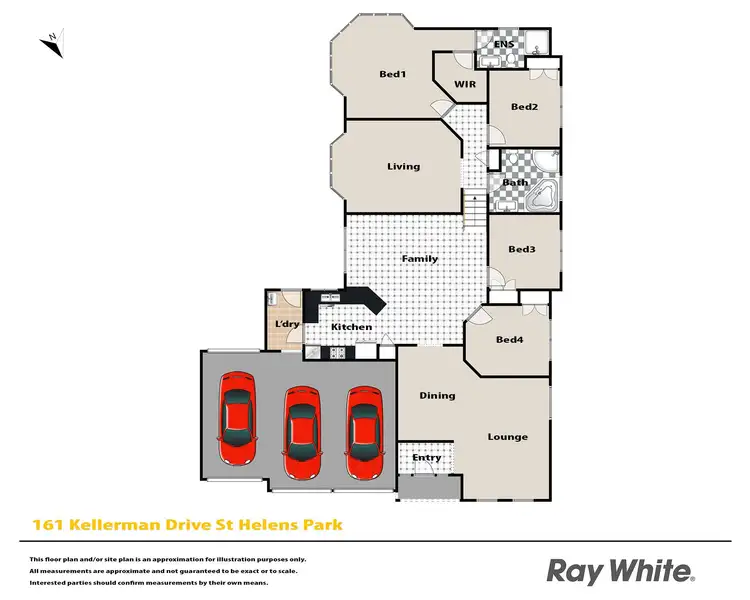 Floorplan of Homely house listing, 161 Kellerman Drive, St Helens Park NSW 2560