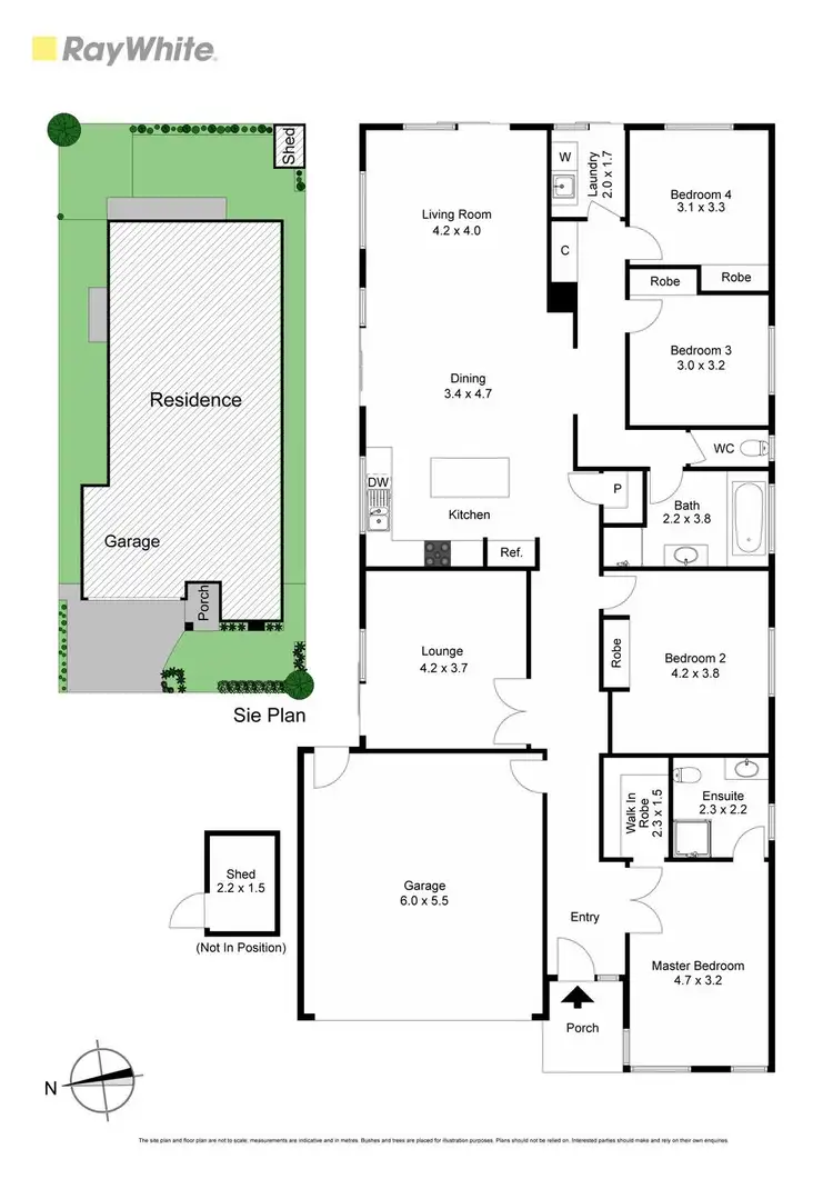 Floorplan of Homely house listing, 17 Horsley Crescent, Doreen VIC 3754