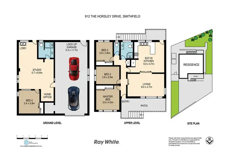 Floorplan of Homely house listing, 912 The Horsley Drive, Smithfield NSW 2164