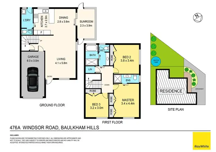 Floorplan of Homely house listing, 476A Windsor Road, Baulkham Hills NSW 2153