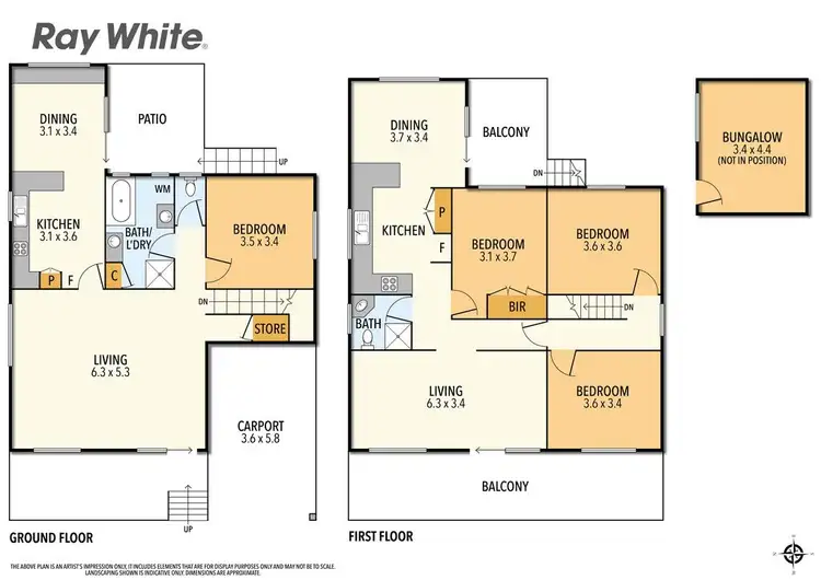 Floorplan of Homely house listing, 15 Mountainview Avenue, Ventnor VIC 3922