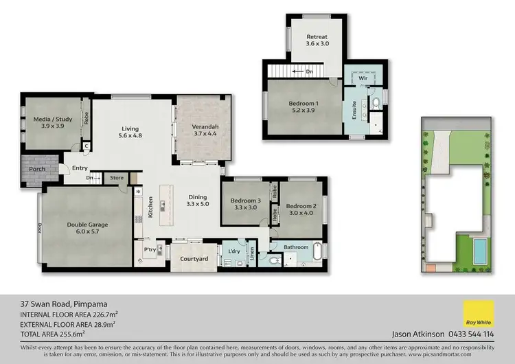 Floorplan of Homely house listing, 37 Swan Road, Pimpama QLD 4209