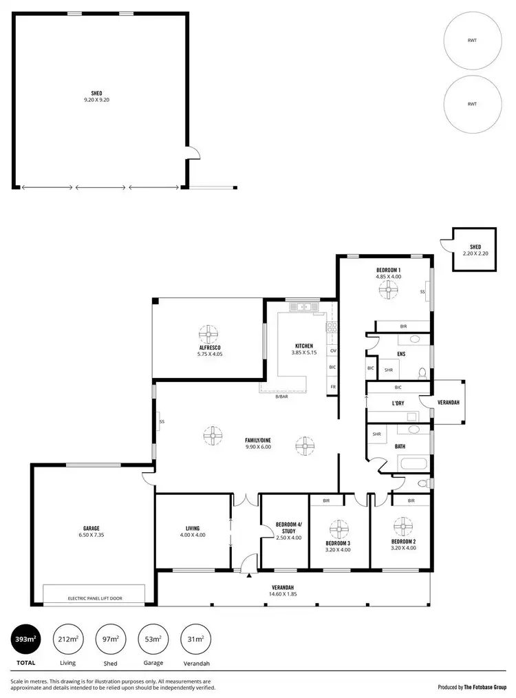 Floorplan of Homely house listing, 42 Hampden Way, Strathalbyn SA 5255