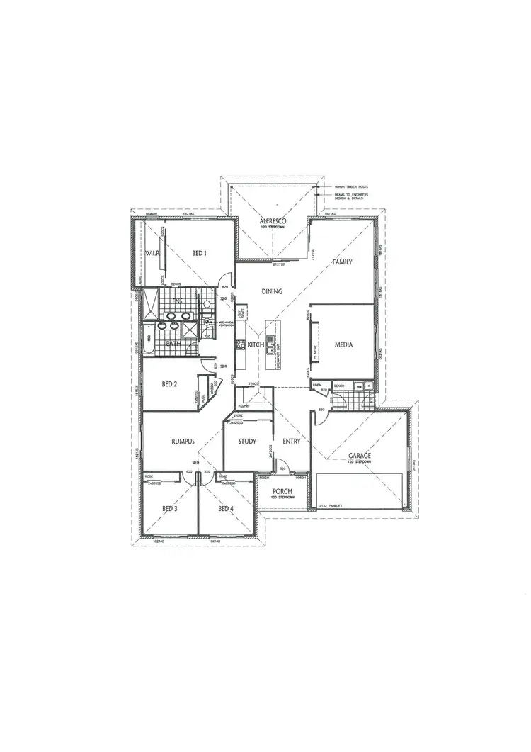 Floorplan of Homely house listing, 17 Blue Gum Road, Tamworth NSW 2340