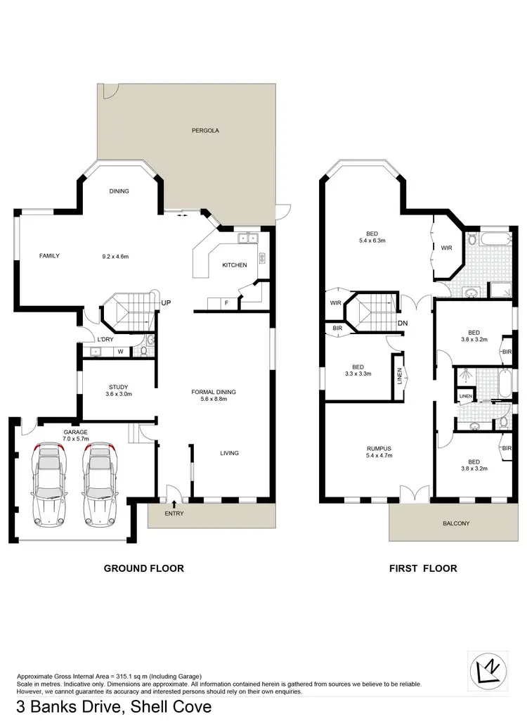 Floorplan of Homely house listing, 3 Banks Drive, Shell Cove NSW 2529