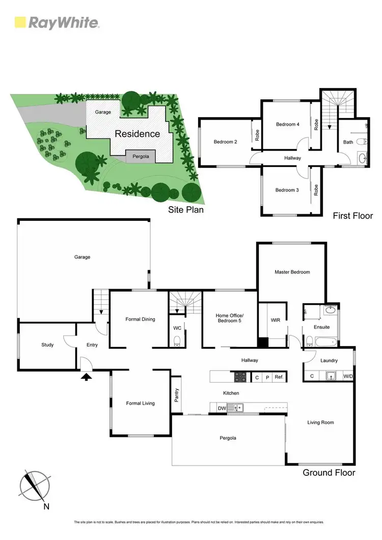 Floorplan of Homely house listing, 8 Arthur Streeton Place, Diamond Creek VIC 3089