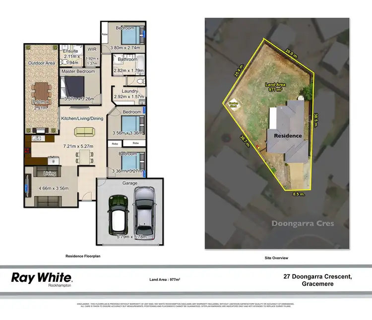 Floorplan of Homely house listing, 27 Doongarra Crescent, Gracemere QLD 4702