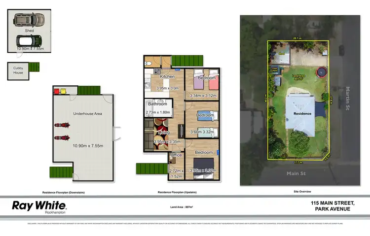 Floorplan of Homely house listing, 115 Main Street, Park Avenue QLD 4701