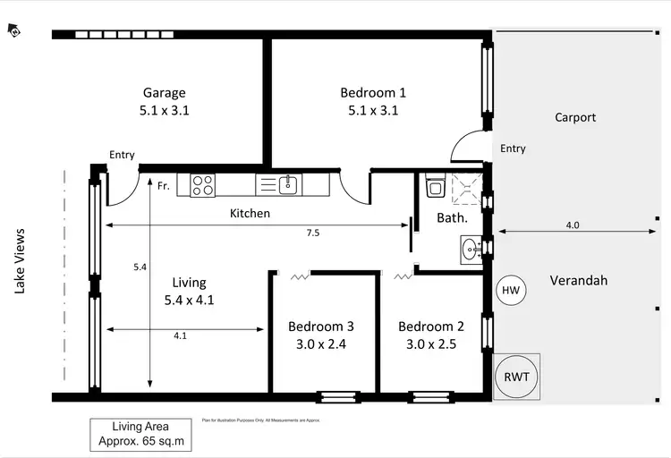 Floorplan of Homely house listing, 26 Queen Elizabeth Drive, Barmera SA 5345
