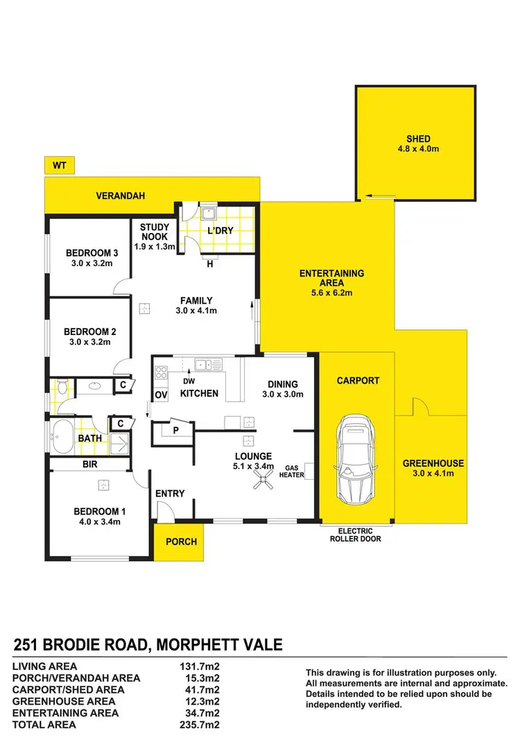 Floorplan of Homely house listing, 251 Brodie Road, Morphett Vale SA 5162