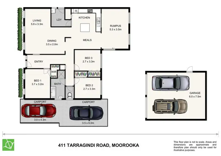 Floorplan of Homely house listing, 411 Tarragindi Road, Moorooka QLD 4105
