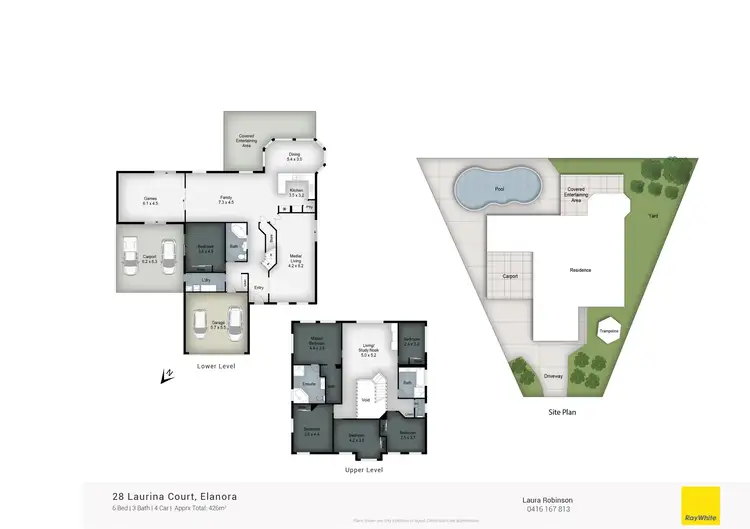 Floorplan of Homely house listing, 28 Laurina Court, Elanora QLD 4221