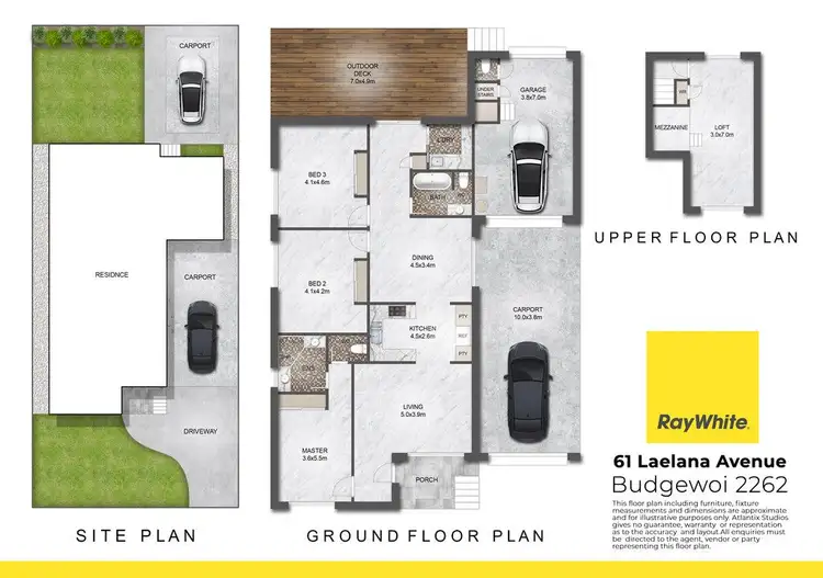 Floorplan of Homely house listing, 61 Laelana Avenue, Budgewoi NSW 2262