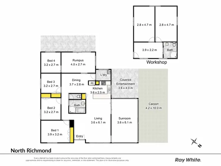 Floorplan of Homely house listing, 61 William Street, North Richmond NSW 2754