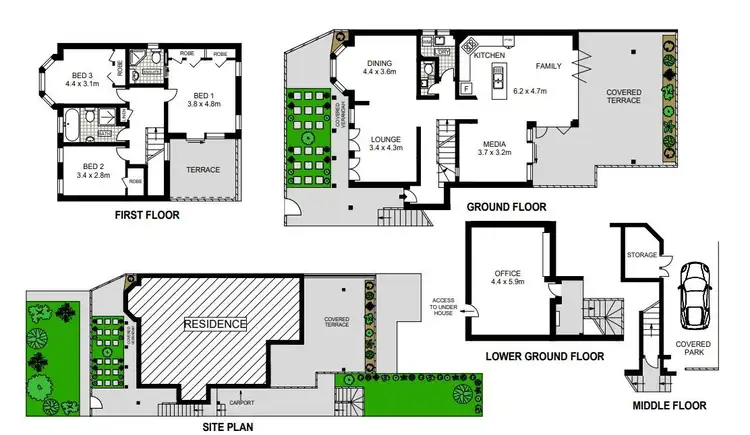 Floorplan of Homely house listing, 19 Francis Street, Fairlight NSW 2094