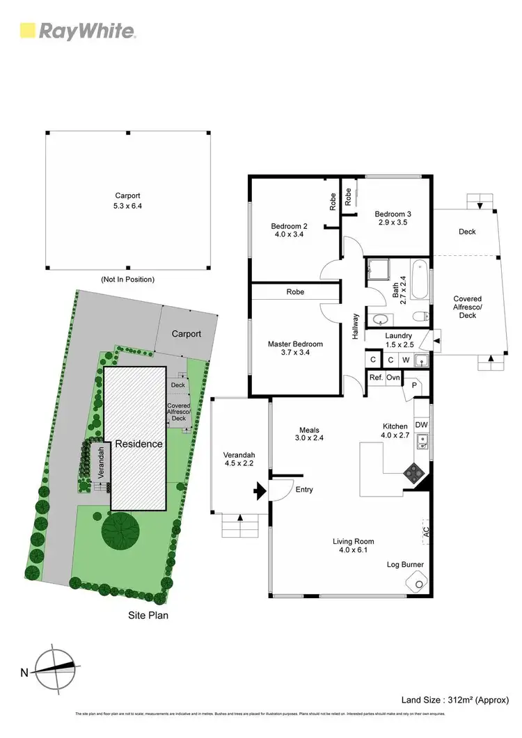 Floorplan of Homely unit listing, 1/22 Roberts Street, Frankston VIC 3199