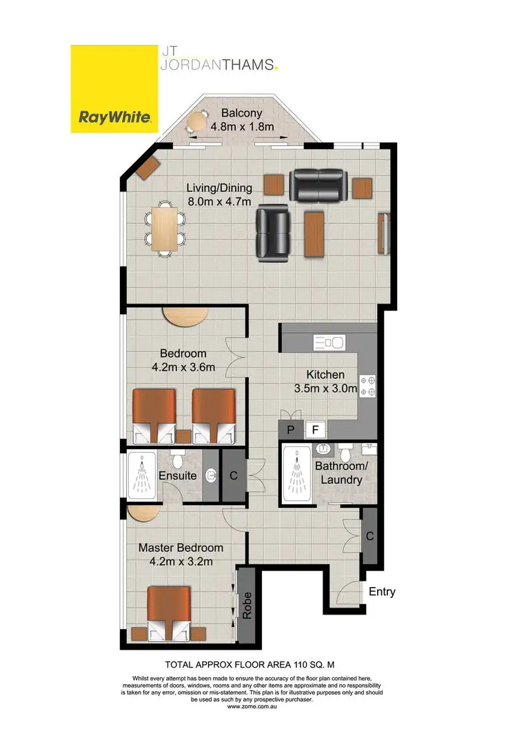 Floorplan of Homely apartment listing, 50 Old Burleigh Road, Surfers Paradise QLD 4217