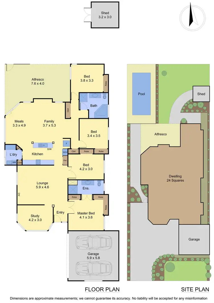 Floorplan of Homely house listing, 51 Shearer Drive, Rowville VIC 3178