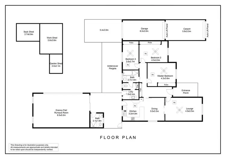 Floorplan of Homely house listing, 40 White Street, Henley Beach SA 5022