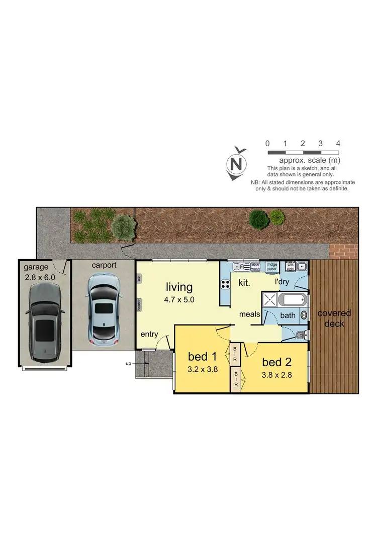 Floorplan of Homely unit listing, 4/98 Mount Dandenong Road, Ringwood East VIC 3135