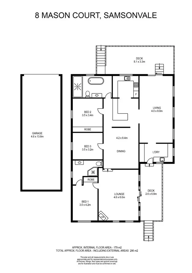 Floorplan of Homely house listing, 8 Mason Court, Samsonvale QLD 4520