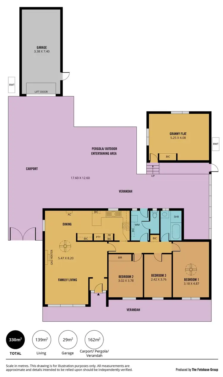 Floorplan of Homely house listing, 147 Halsey Road, Henley Beach South SA 5022