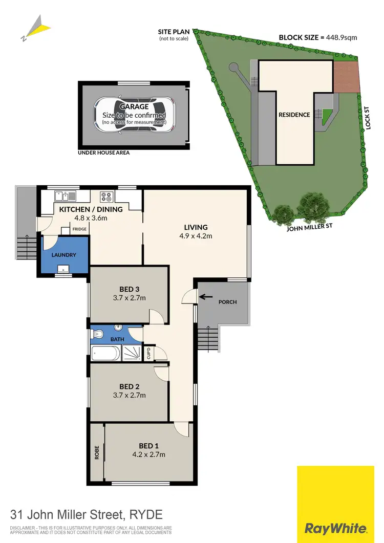 Floorplan of Homely house listing, 31 John Miller Street, Ryde NSW 2112
