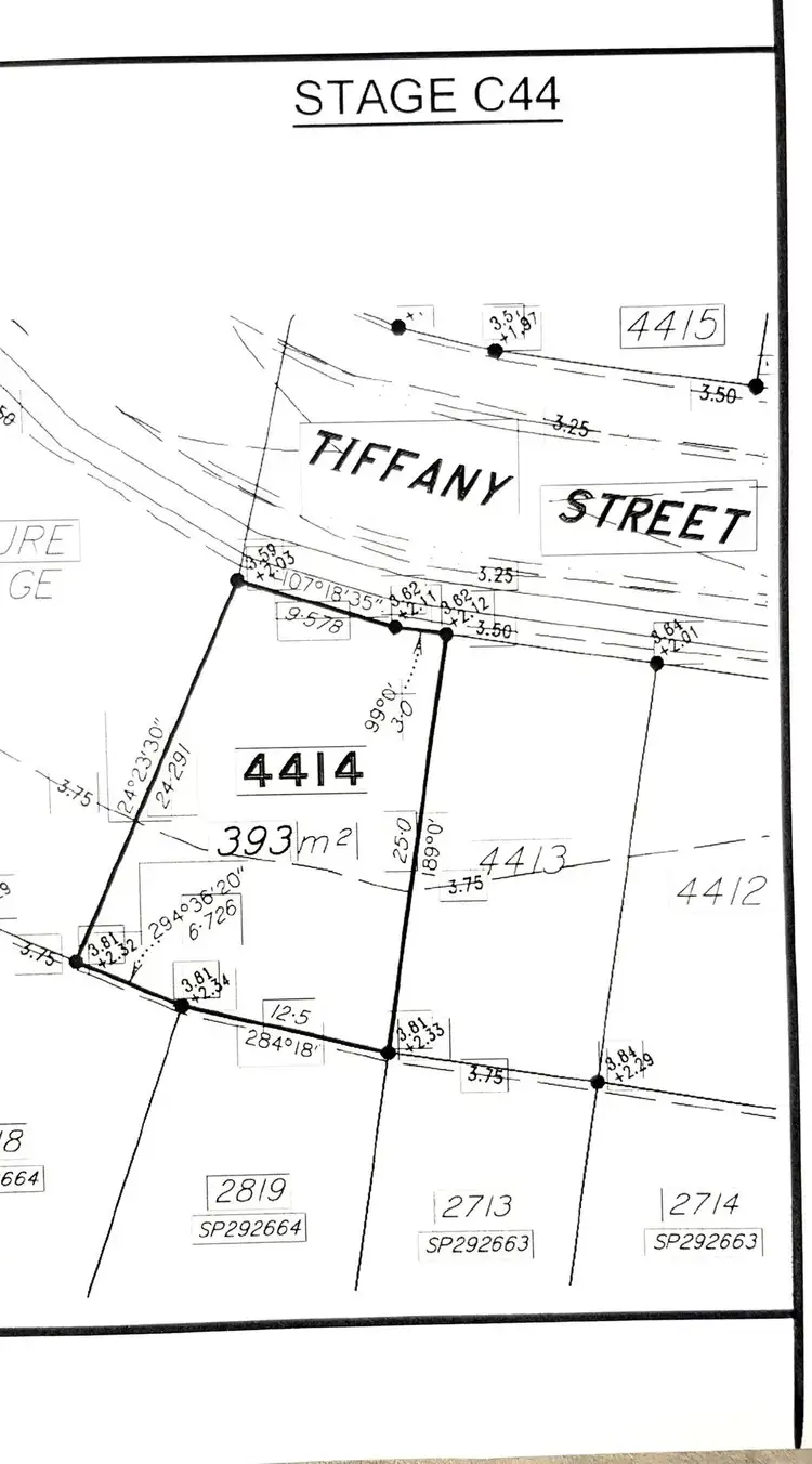 Floorplan of Homely land listing, 63 Tiffany Street, Newport QLD 4020