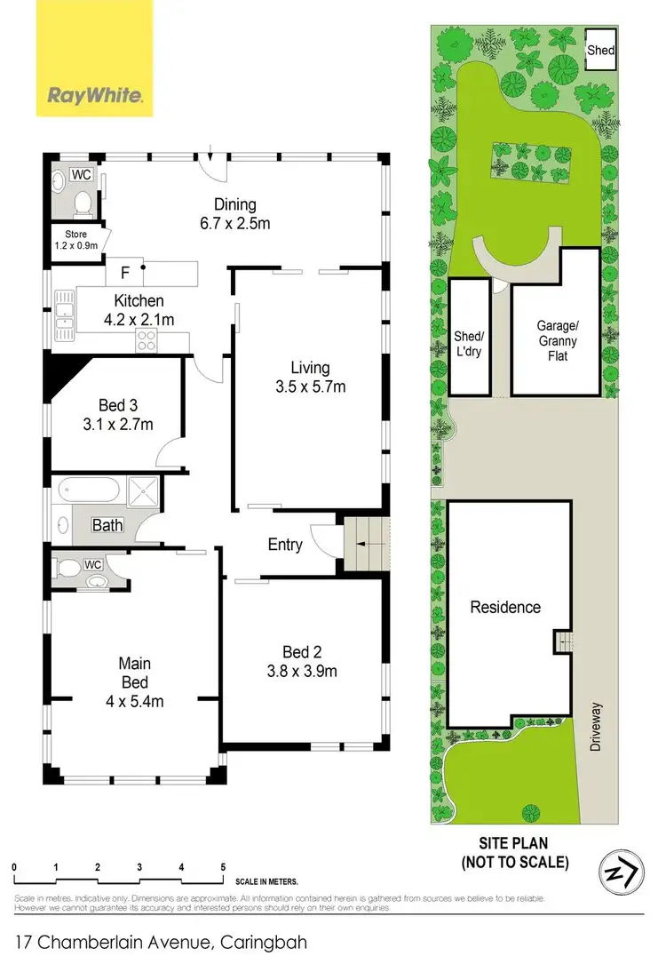 Floorplan of Homely house listing, 17 Chamberlain Avenue, Caringbah NSW 2229