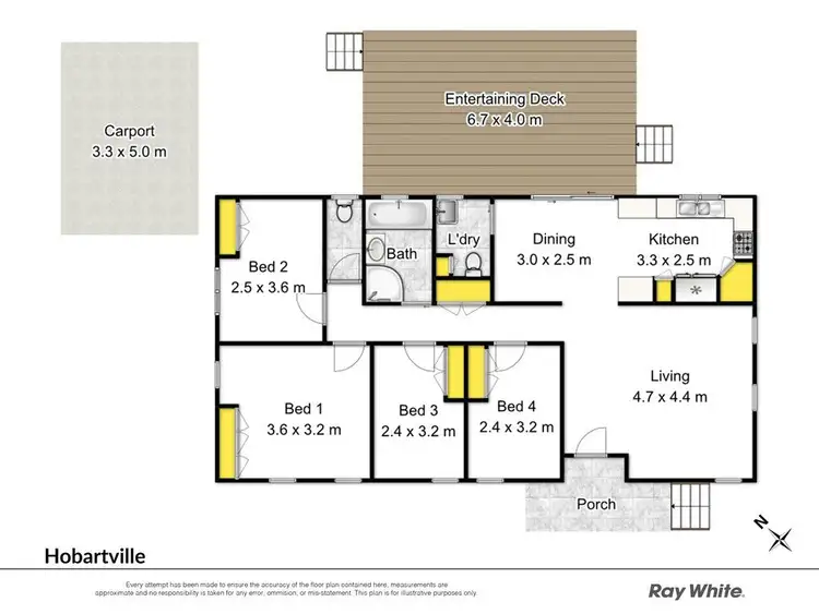 Floorplan of Homely house listing, 11 Ducker Avenue, Hobartville NSW 2753