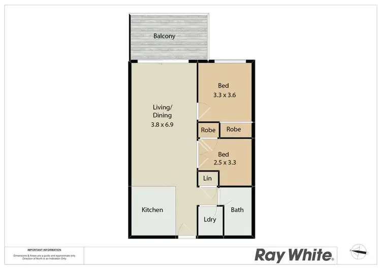 Floorplan of Homely apartment listing, 202/215 Pacific Highway, Charlestown NSW 2290