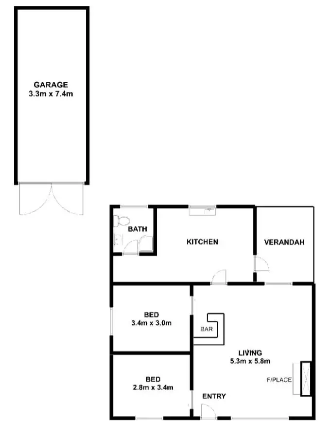 Floorplan of Homely house listing, 53 Colman Road, Goolwa South SA 5214