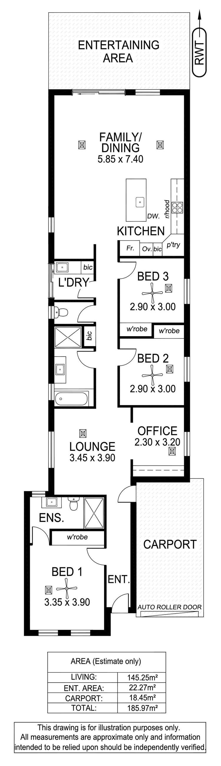 Floorplan of Homely house listing, 59 Celtic Avenue, Clovelly Park SA 5042