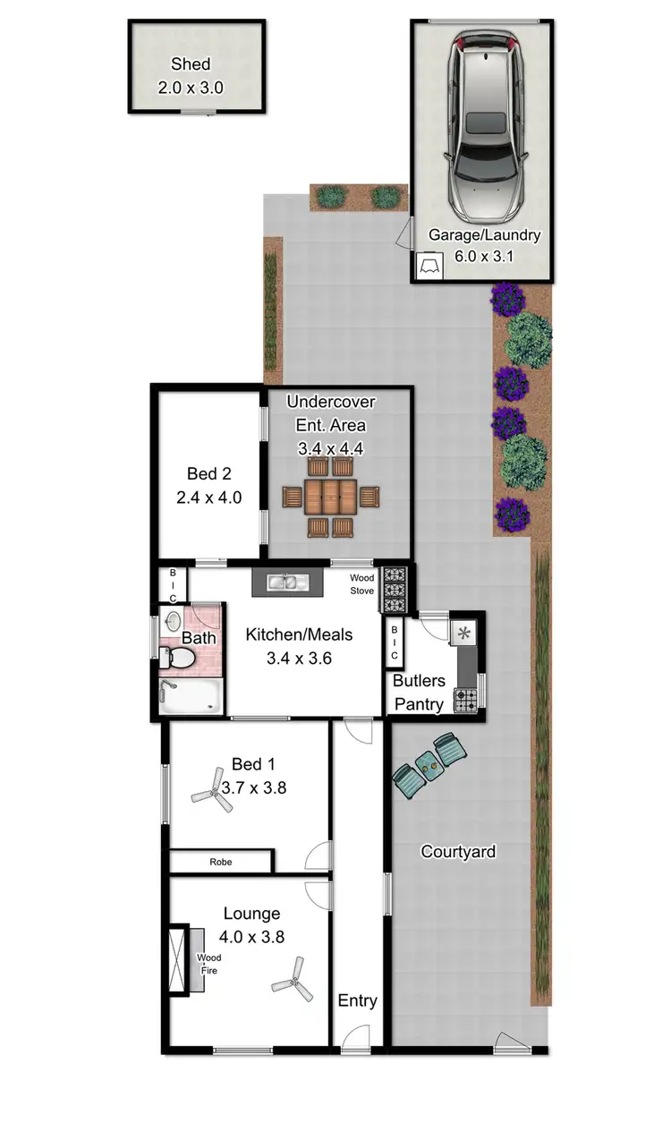Floorplan of Homely house listing, 9 Hutchinson Street, Goolwa SA 5214