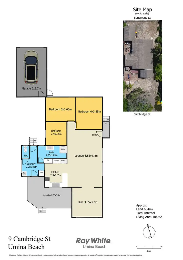 Floorplan of Homely house listing, 9 Cambridge Street, Umina Beach NSW 2257