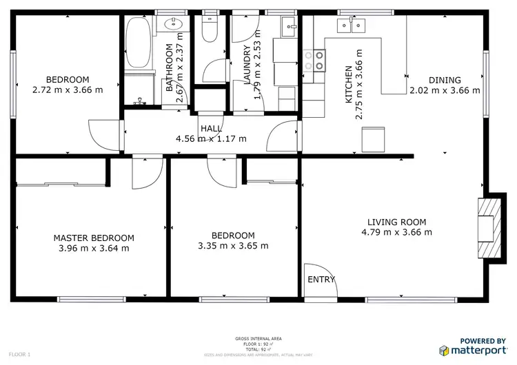 Floorplan of Homely house listing, 8 Ferguson Court, Swan Hill VIC 3585