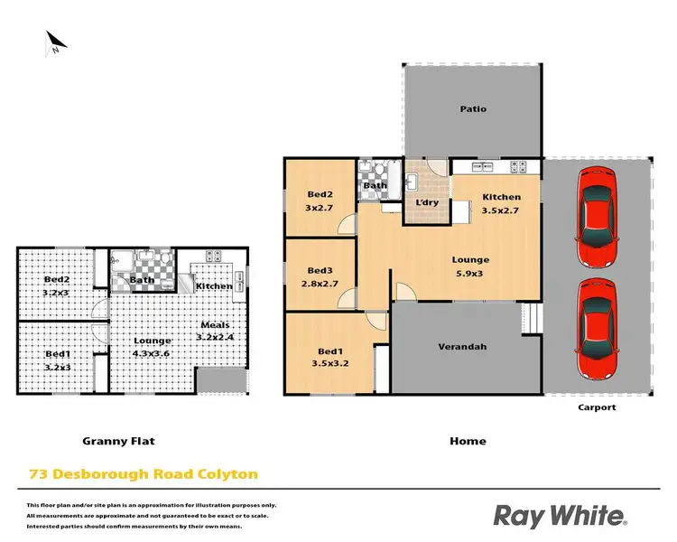 Floorplan of Homely house listing, 73 Desborough Road, Colyton NSW 2760