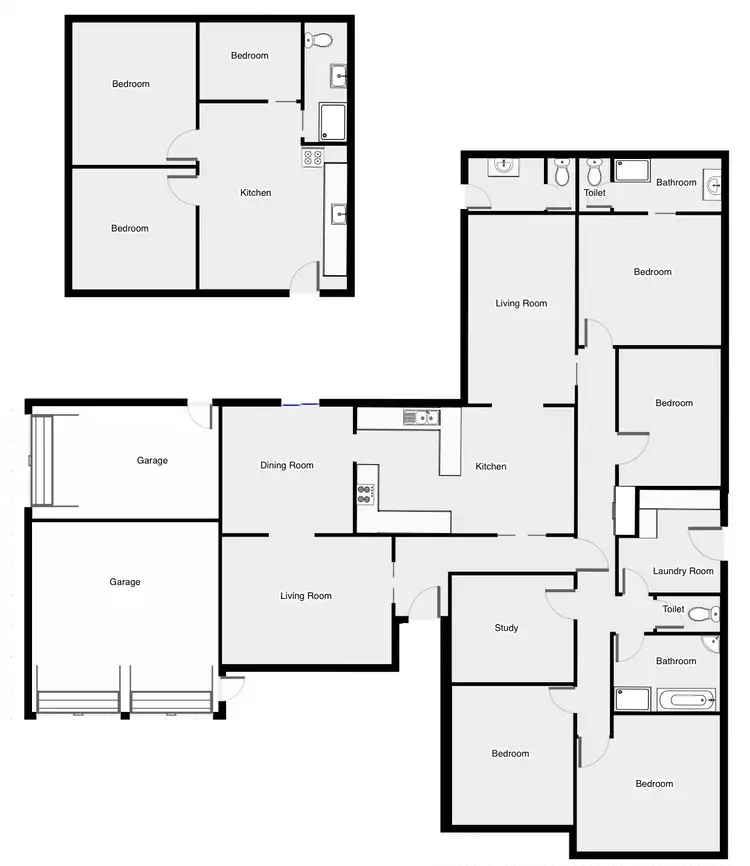Floorplan of Homely house listing, 331 Karadoc Avenue, Nichols Point VIC 3501
